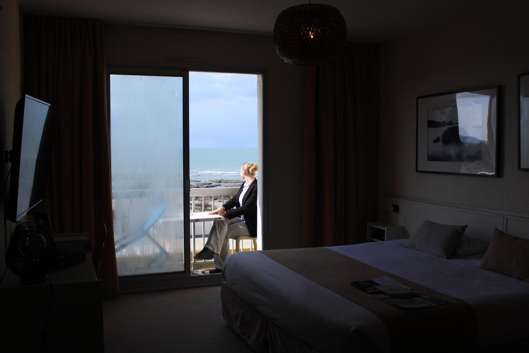 Logis Hotel Le Calluna Restaurant La Flottille Préfailles 外观 照片