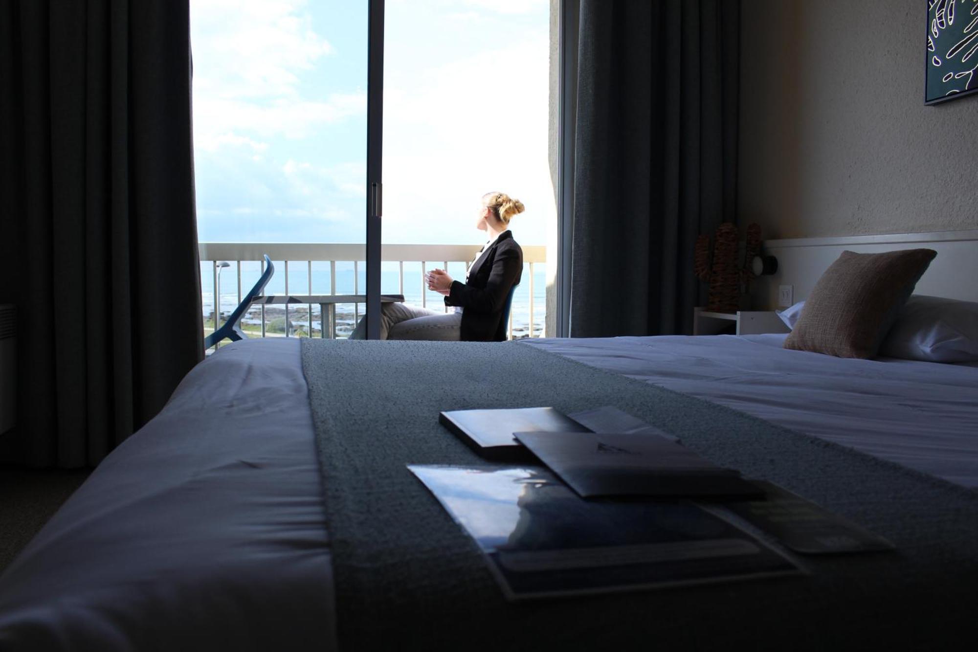 Logis Hotel Le Calluna Restaurant La Flottille Préfailles 外观 照片