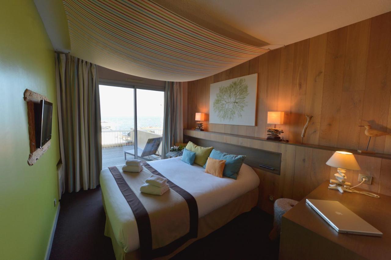 Logis Hotel Le Calluna Restaurant La Flottille Préfailles 外观 照片